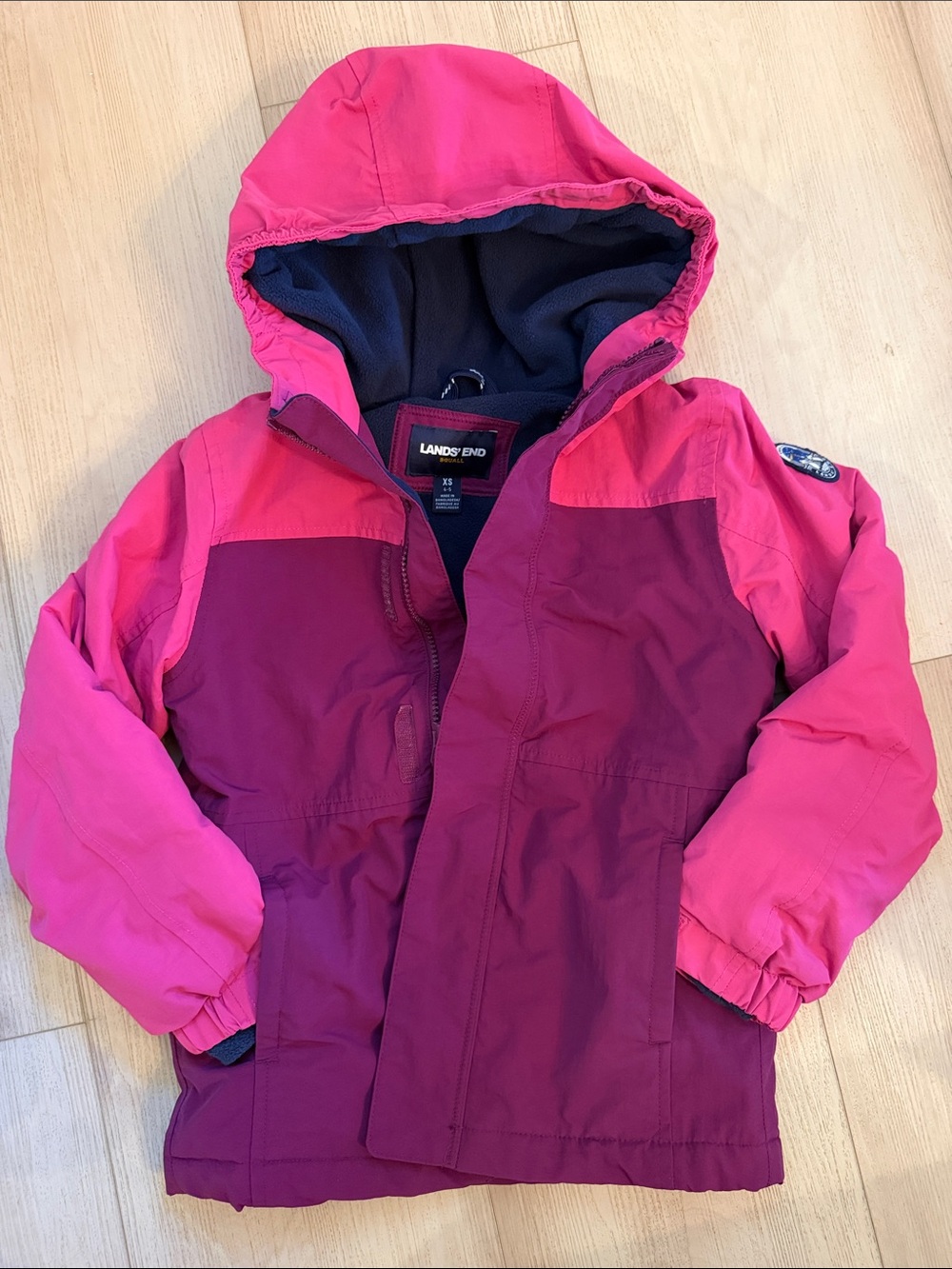 ❄️ Lands' End Kids Squall Waterproof Insulated Jacket